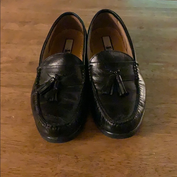 French Shriner Soft Flex Men's Black Loafers 10.5W - Picture 2 of 3